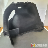 Tailgate cover trunk trim