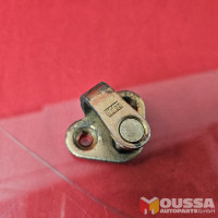 Door lock striker catch hatch