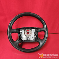 Black leather Steering wheel