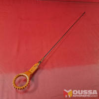 Oil dip stick gauge measuring rod