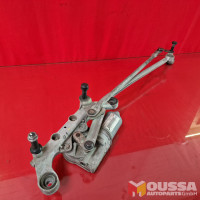 Wiper motor with linkages