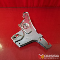 Foot operated parking brake holder