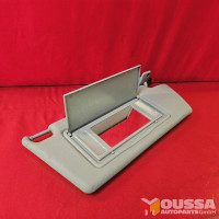 Sun visor with mirror