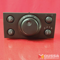 Headlight control switch unit