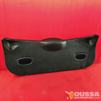 Trunk cover storage trim