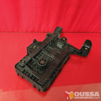 Battery box holder battery console