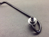 Seat belt slide rod + screw