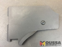 Center console driver panel footroom trim