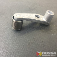 Timing belt pulley deflection roller guide