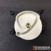 Actuator footroom flap air con heater